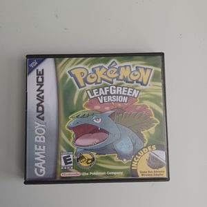 Replacement Case for pokemon Leaf Green GBA
